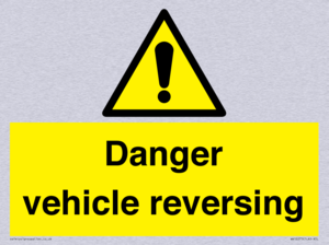 Danger Vehicles Reversing